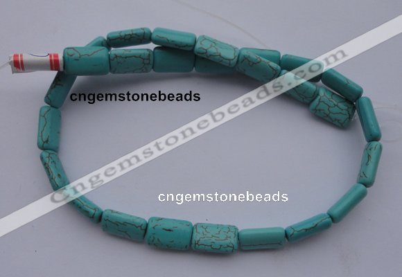 CTU25 15.5 inches 18*25mm rectangle blue turquoise beads Wholesale