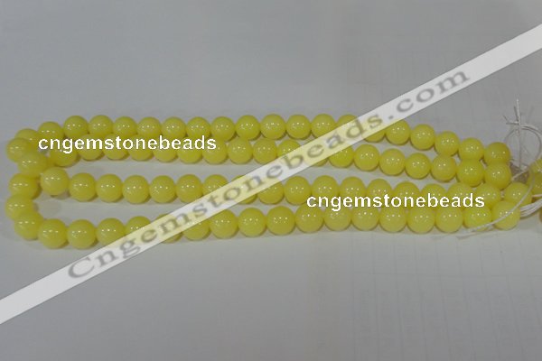 CTU2518 15.5 inches 10mm round synthetic turquoise beads