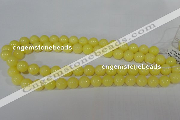 CTU2519 15.5 inches 12mm round synthetic turquoise beads