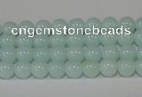 CTU2563 15.5 inches 4mm round synthetic turquoise beads