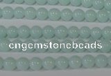 CTU2564 15.5 inches 6mm round synthetic turquoise beads