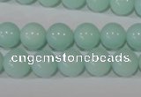 CTU2566 15.5 inches 10mm round synthetic turquoise beads