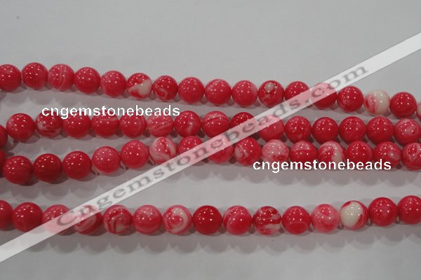 CTU2613 15.5 inches 10mm round synthetic turquoise beads