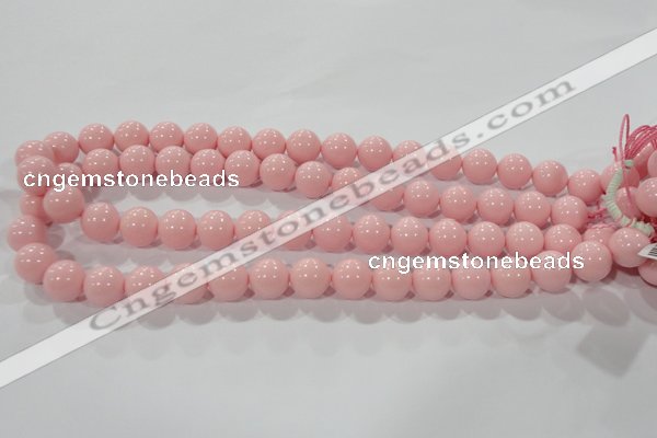 CTU2673 15.5 inches 12mm round synthetic turquoise beads