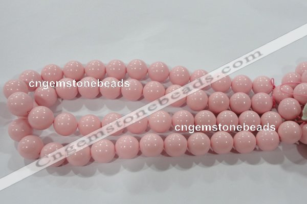 CTU2674 15.5 inches 16mm round synthetic turquoise beads