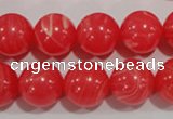 CTU2735 15.5 inches 14mm round synthetic turquoise beads