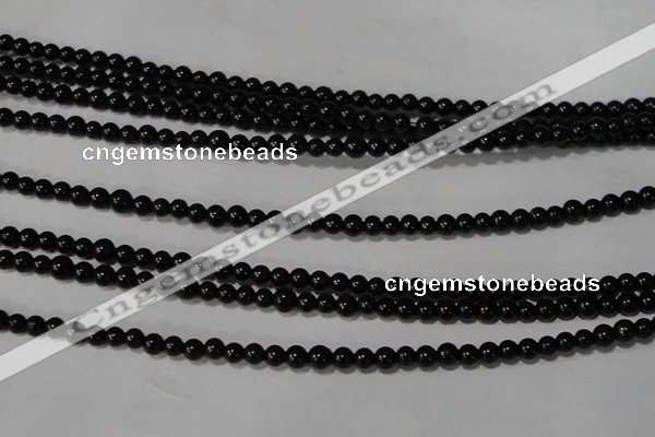 CTU2792 15.5 inches 4mm round synthetic turquoise beads