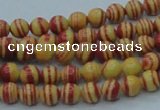 CTU285 16 inches 6mm round imitation turquoise beads wholesale