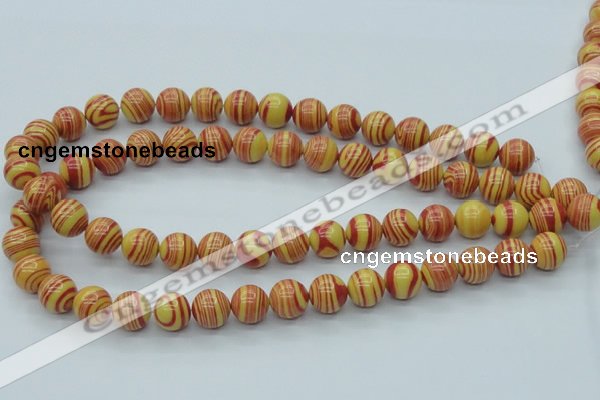 CTU288 16 inches 12mm round imitation turquoise beads wholesale