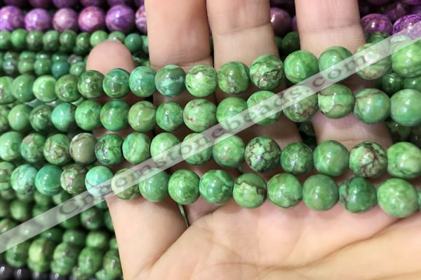 CTU3032 15.5 inches 8mm round South African turquoise beads