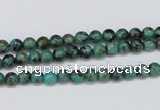 CTU425 15.5 inches 4mm round African turquoise beads wholesale