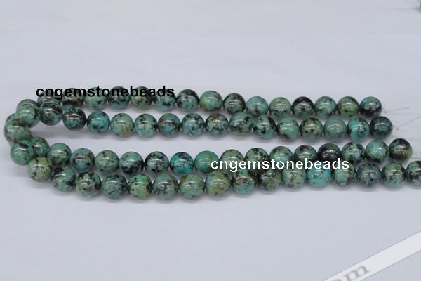 CTU429 15.5 inches 12mm round African turquoise beads wholesale