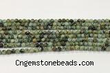 CTU510 15.5 inches 4mm round African turquoise beads wholesale