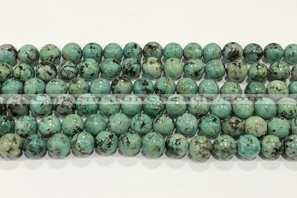 CTU515 15.5 inches 8mm round African turquoise beads wholesale