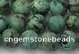 CTU576 15.5 inches 6mm round african turquoise beads wholesale