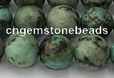 CTU577 15.5 inches 8mm round african turquoise beads wholesale