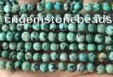 CTU581 15.5 inches 6mm round natural african turquoise beads