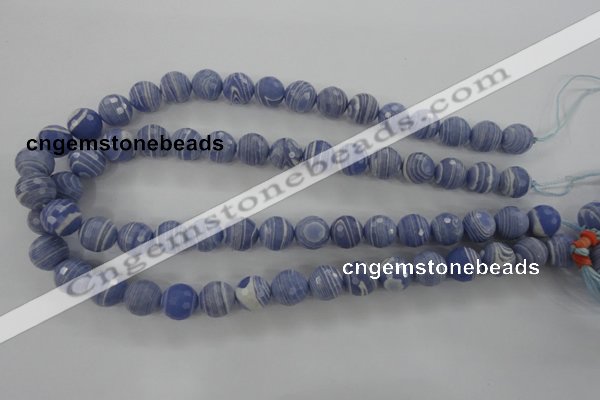 CTU924 15.5 inches 12mm faceted round synthetic turquoise beads