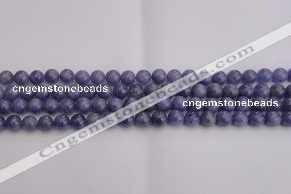 CTZ504 15.5 inches 10mm round natural tanzanite gemstone beads