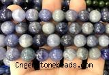 CTZ536 15 inches 12mm round tanzanite beads wholesale