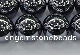 CTZ606 15.5 inches 16mm round terahertz beads wholesale