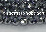 CTZ611 15.5 inches 6mm faceted round terahertz beads wholesale