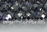 CTZ612 15.5 inches 8mm faceted round terahertz beads wholesale