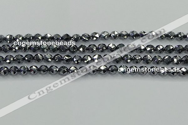 CTZ631 15.5 inches 6mm faceted nuggets terahertz beads wholesale