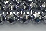 CTZ632 15.5 inches 8mm faceted nuggets terahertz beads wholesale