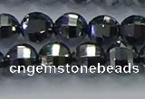 CTZ642 15.5 inches 8mm faceted round terahertz beads wholesale