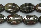 CUJ02 15.5 inches 15*20mm oval autumn jasper gemstone beads