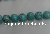 CWB556 15.5 inches 8mm round howlite turquoise beads wholesale