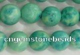 CWB876 15.5 inches 6mm round howlite turquoise beads wholesale