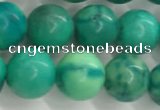 CWB877 15.5 inches 8mm round howlite turquoise beads wholesale