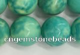CWB878 15.5 inches 10mm round howlite turquoise beads wholesale