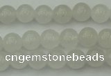 CWH51 15.5 inches 6mm round white jade beads wholesale