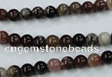 CWJ201 15.5 inches 6mm round wood jasper gemstone beads wholesale