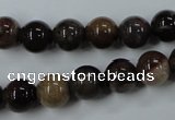 CWJ203 15.5 inches 10mm round wood jasper gemstone beads wholesale