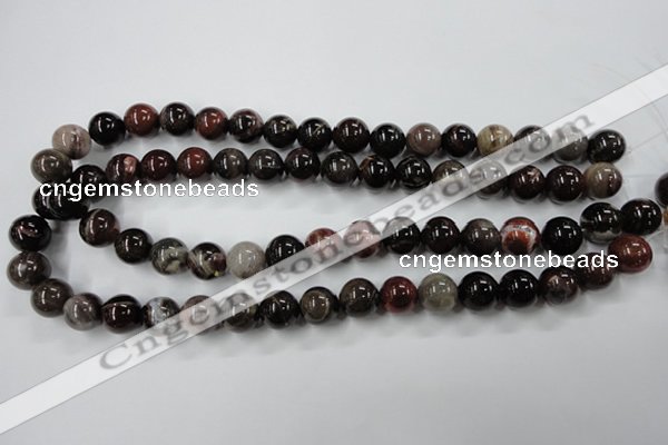 CWJ204 15.5 inches 12mm round wood jasper gemstone beads wholesale