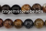 CWJ283 15.5 inches 11mm round wood jasper gemstone beads wholesale