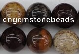 CWJ286 15.5 inches 18mm round wood jasper gemstone beads wholesale