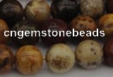 CWJ289 15.5 inches 14mm round wood jasper gemstone beads wholesale