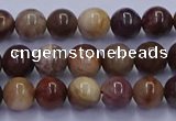 CWJ430 15.5 inches 4mm round wood jasper beads wholesale