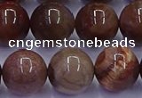 CWJ435 15.5 inches 14mm round wood jasper beads wholesale