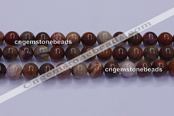 CWJ436 15.5 inches 16mm round wood jasper beads wholesale