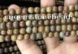 CWJ563 15.5 inches 6mm round wood jasper beads wholesale