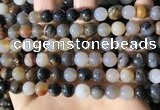 CWJ570 15.5 inches 8mm round Arizona petrified wood jasper beads