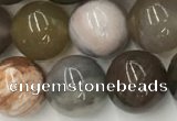 CWJ578 15.5 inches 12mm round wood jasper beads wholesale