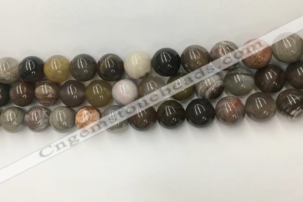 CWJ578 15.5 inches 12mm round wood jasper beads wholesale
