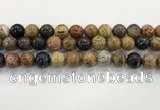 CWJ584 15.5 inches 12mm round wooden jasper beads wholesale